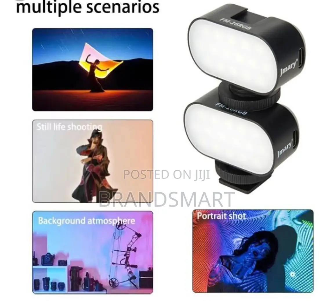 Jmary RGB Amezing Fill Light for Smart Phones and Cameras