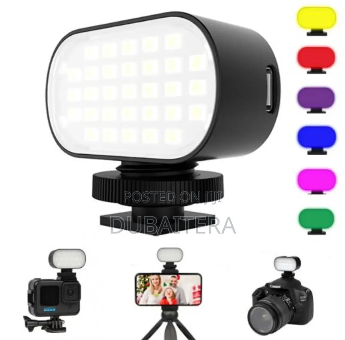 Jmary Multi-Functional RGB Fill Light (9 Color Option Mini)