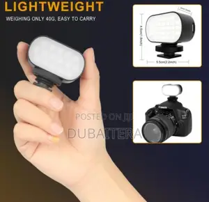 Jmary Multi-Functional RGB Fill Light (9 Color Option Mini)