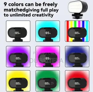 Jmary Multi-Functional RGB Fill Light (9 Color Option Mini)