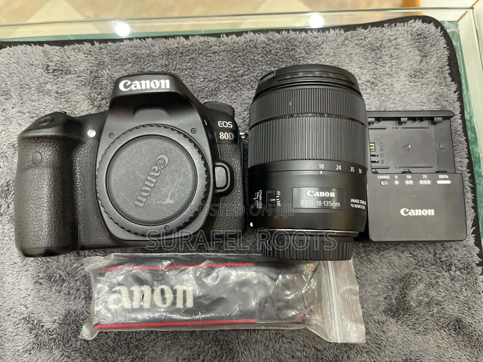 Canon 80d Usm 18-135lens