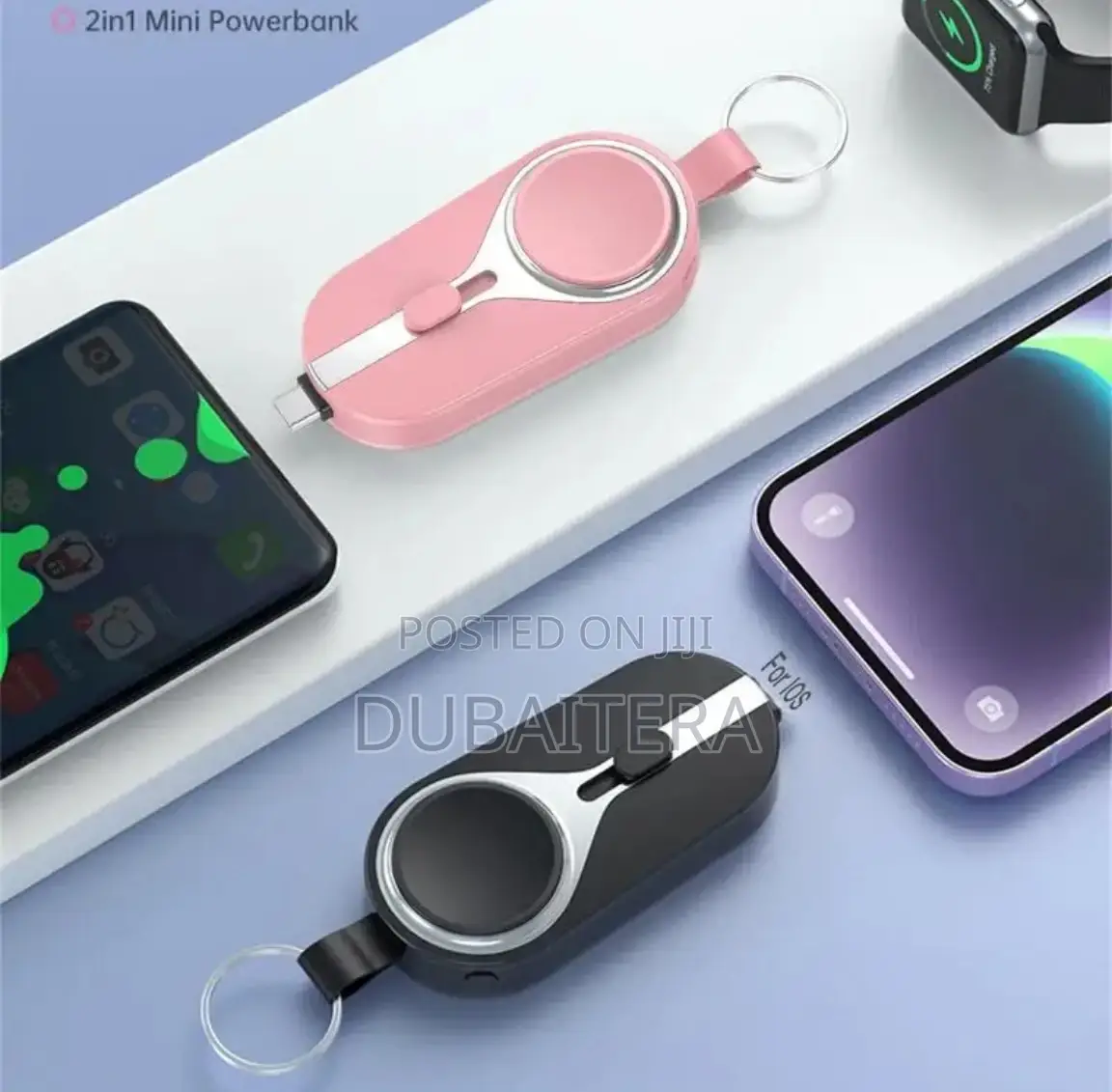 Mini Power Bank for Phones and Smart Watch