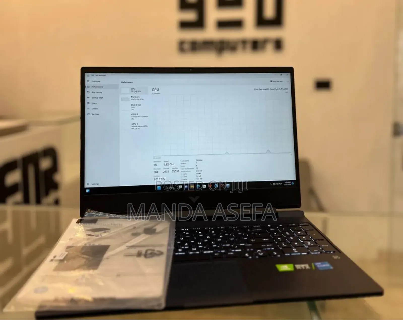 New Laptop HP Victus 15 8GB Intel Core I5 SSD 512GB