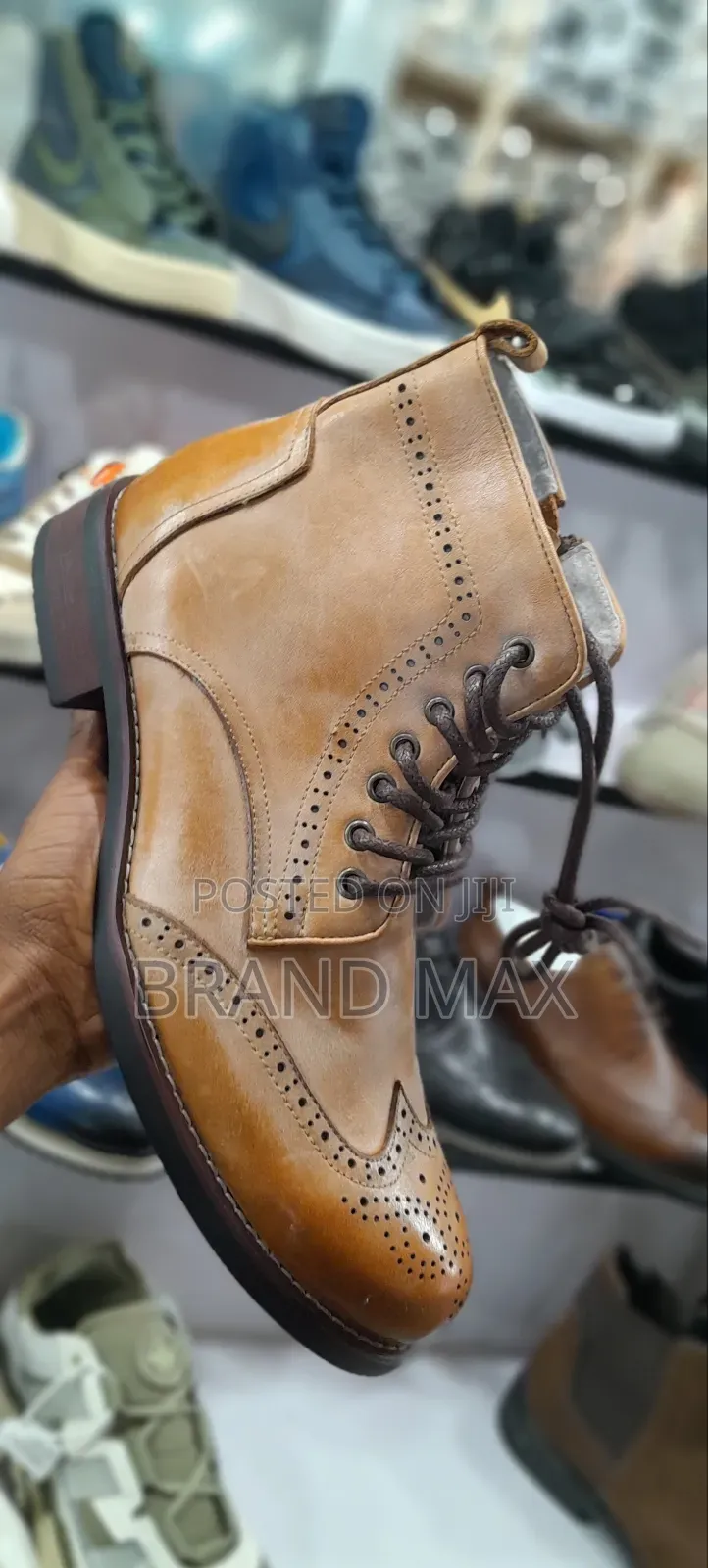 Men's Classical Leather Boots Shoe Master Quality