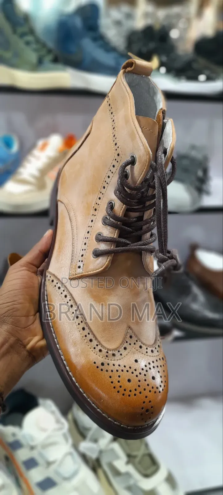 Men's Classical Leather Boots Shoe Master Quality