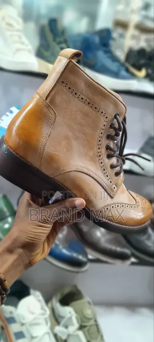 Men's Classical Leather Boots Shoe Master Quality
