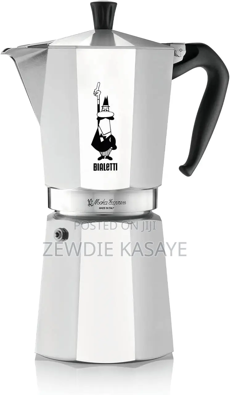 Bialetti - Moka Pot 18 Cups / 12 Cups Made in Italy