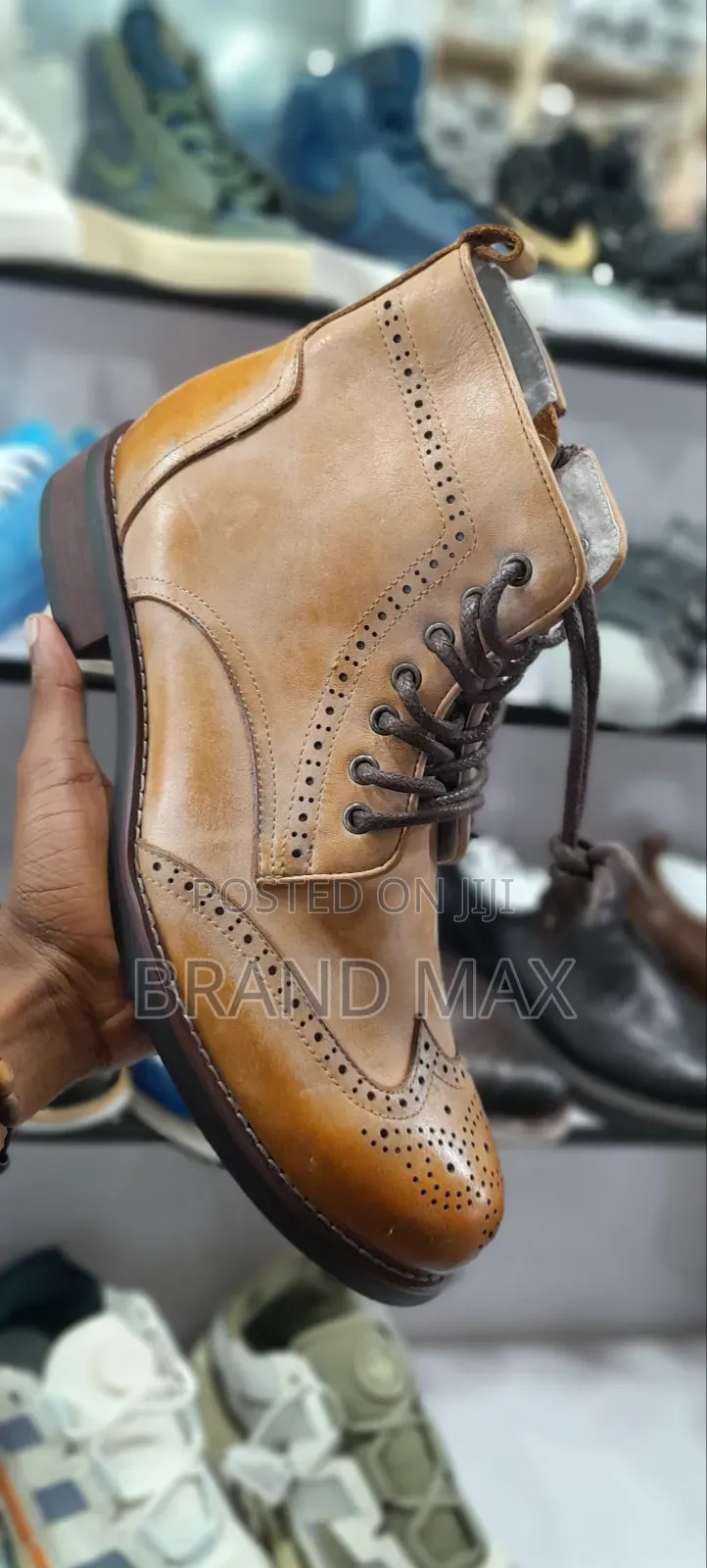 Men's Classical Leather Boots Shoe Master Quality