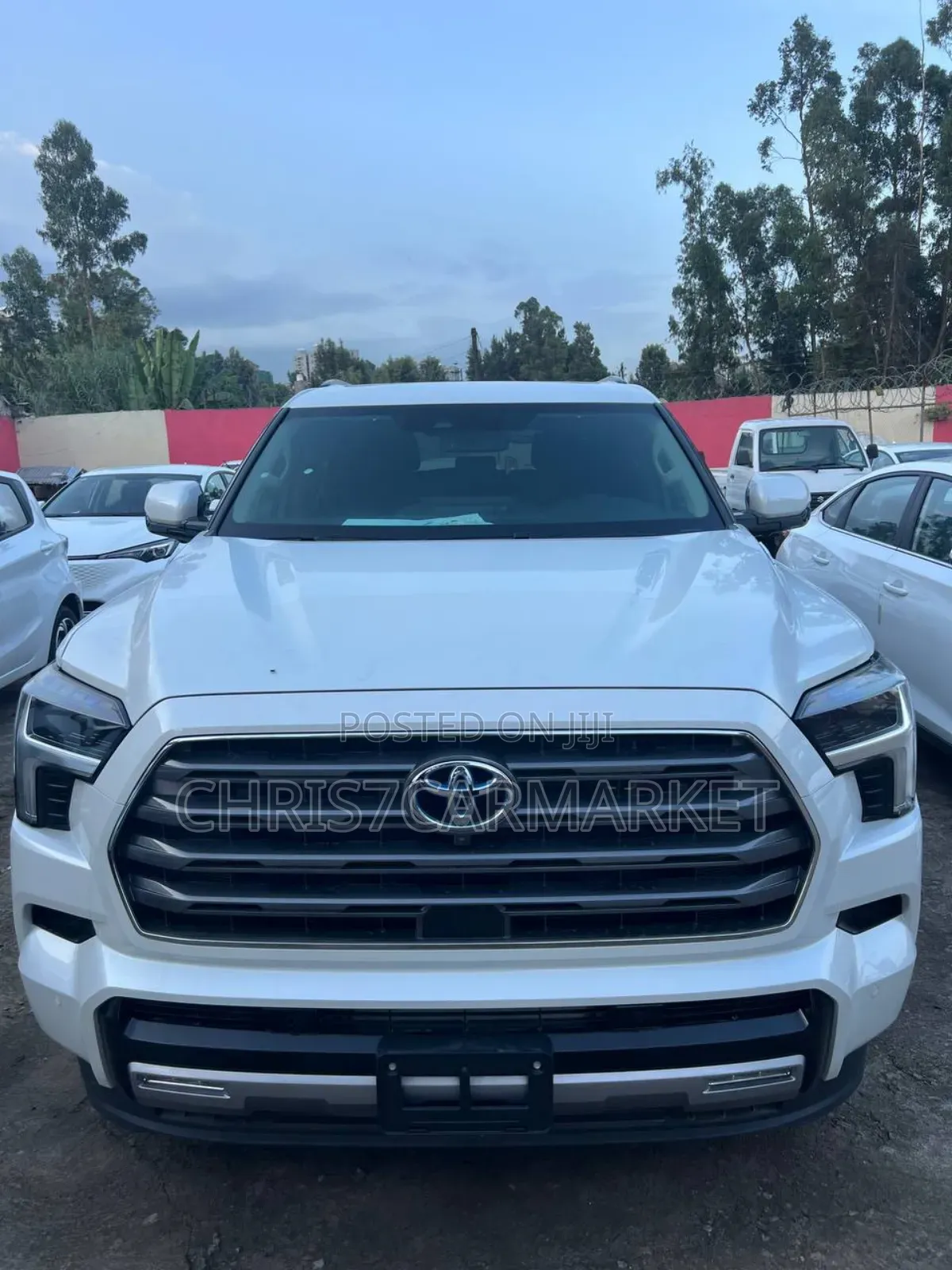 New Toyota Sequoia Platinum 4WD 2024 White
