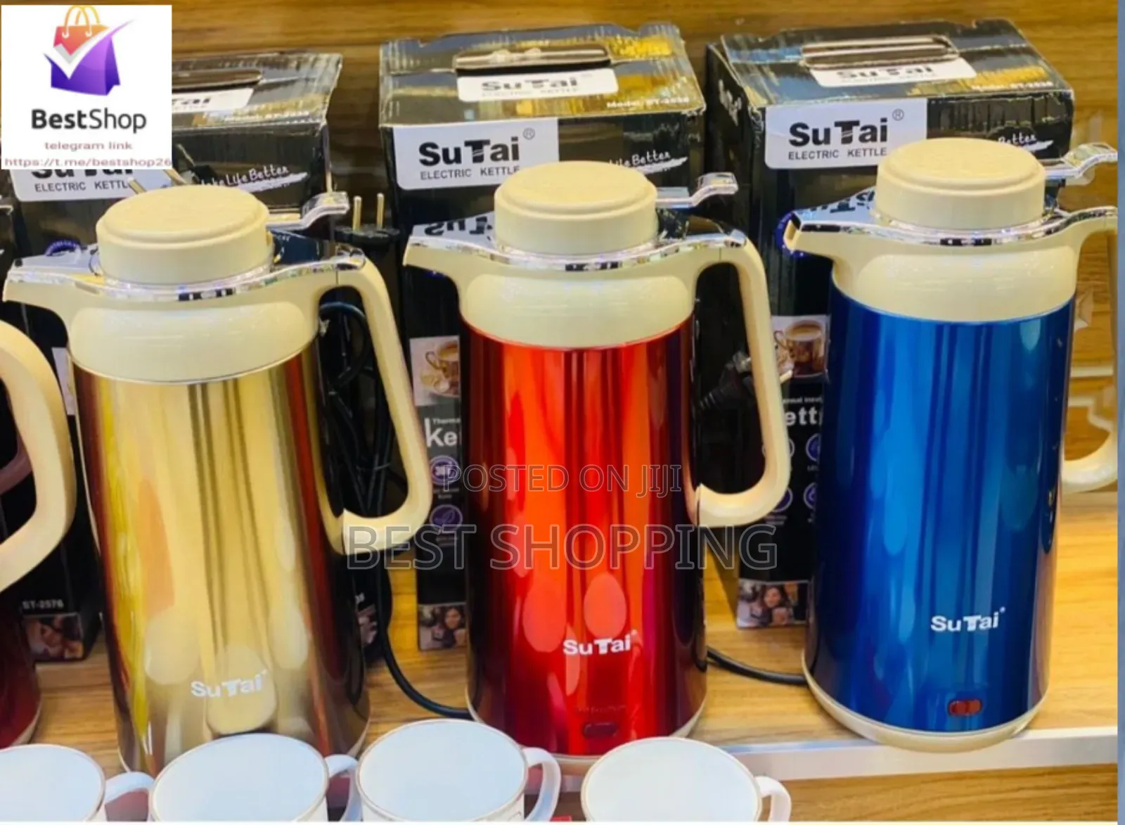 Sutai Electric Kettle ቦይለር እንደ ፔርሙስ ጭምርም
