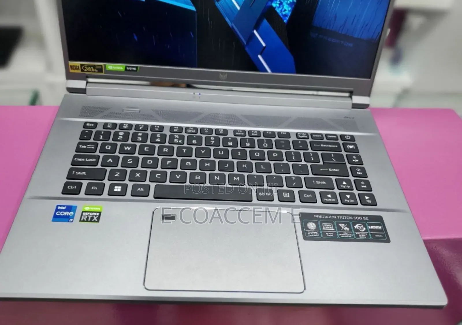 New Laptop Acer Predator Helios 500 16GB Intel Core I7 SSD 2T