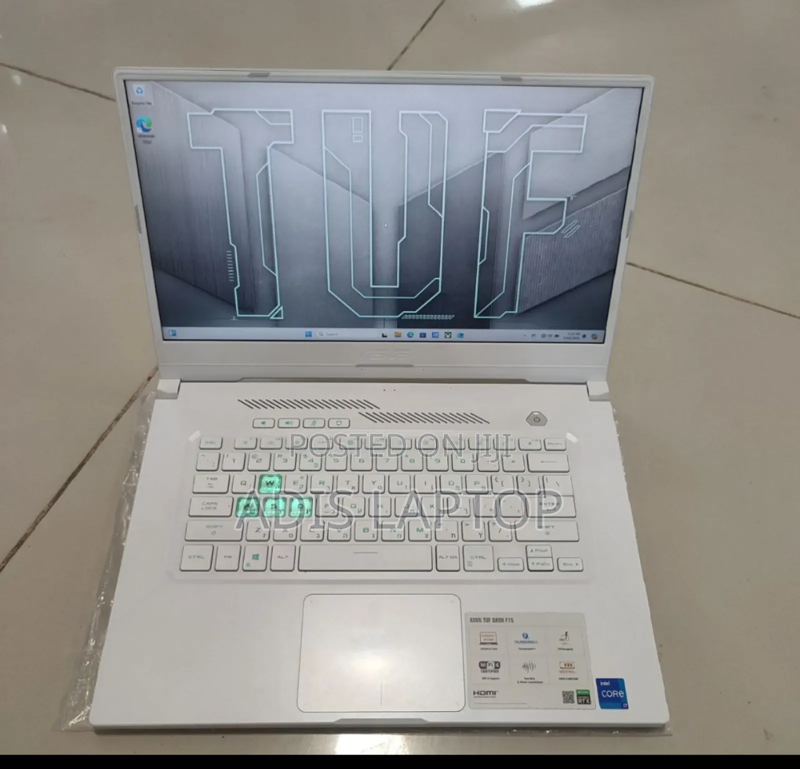 New Laptop Asus TUF Gaming FX504 16GB Intel Core I7 SSD 512GB