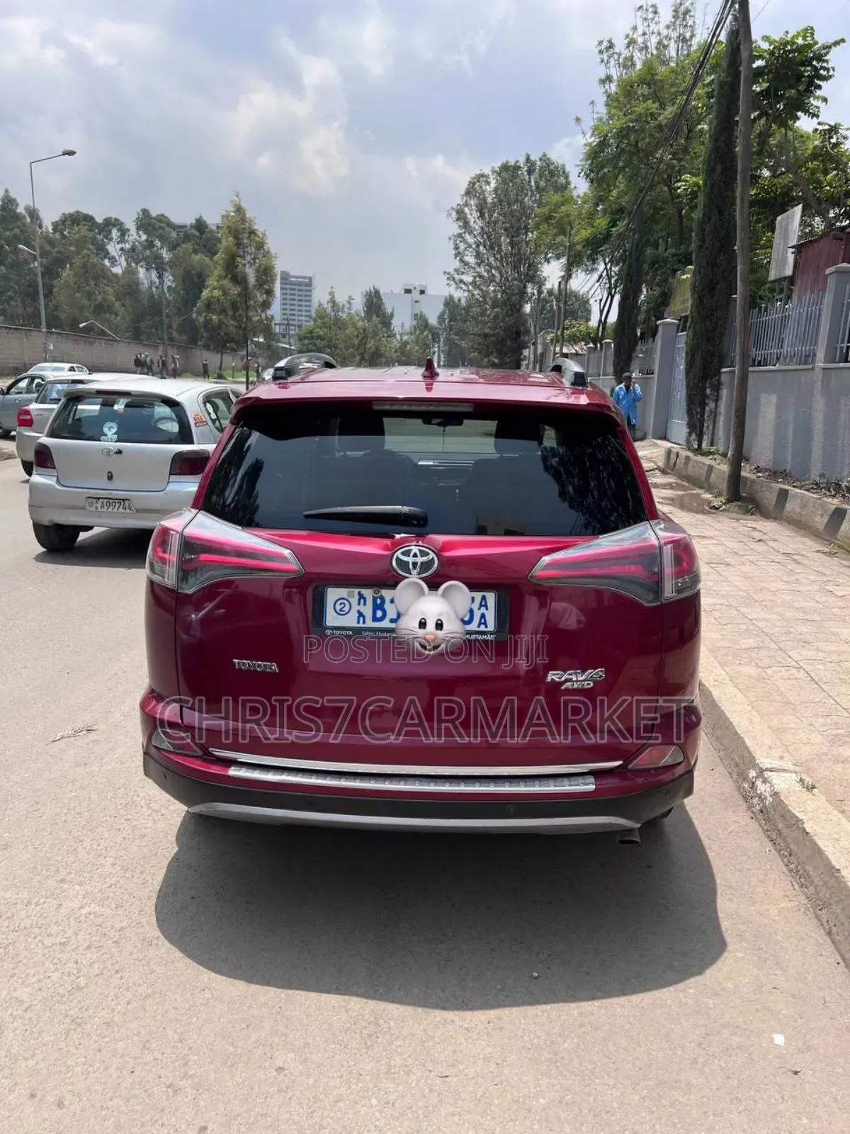 Toyota RAV4 2018 Burgundy