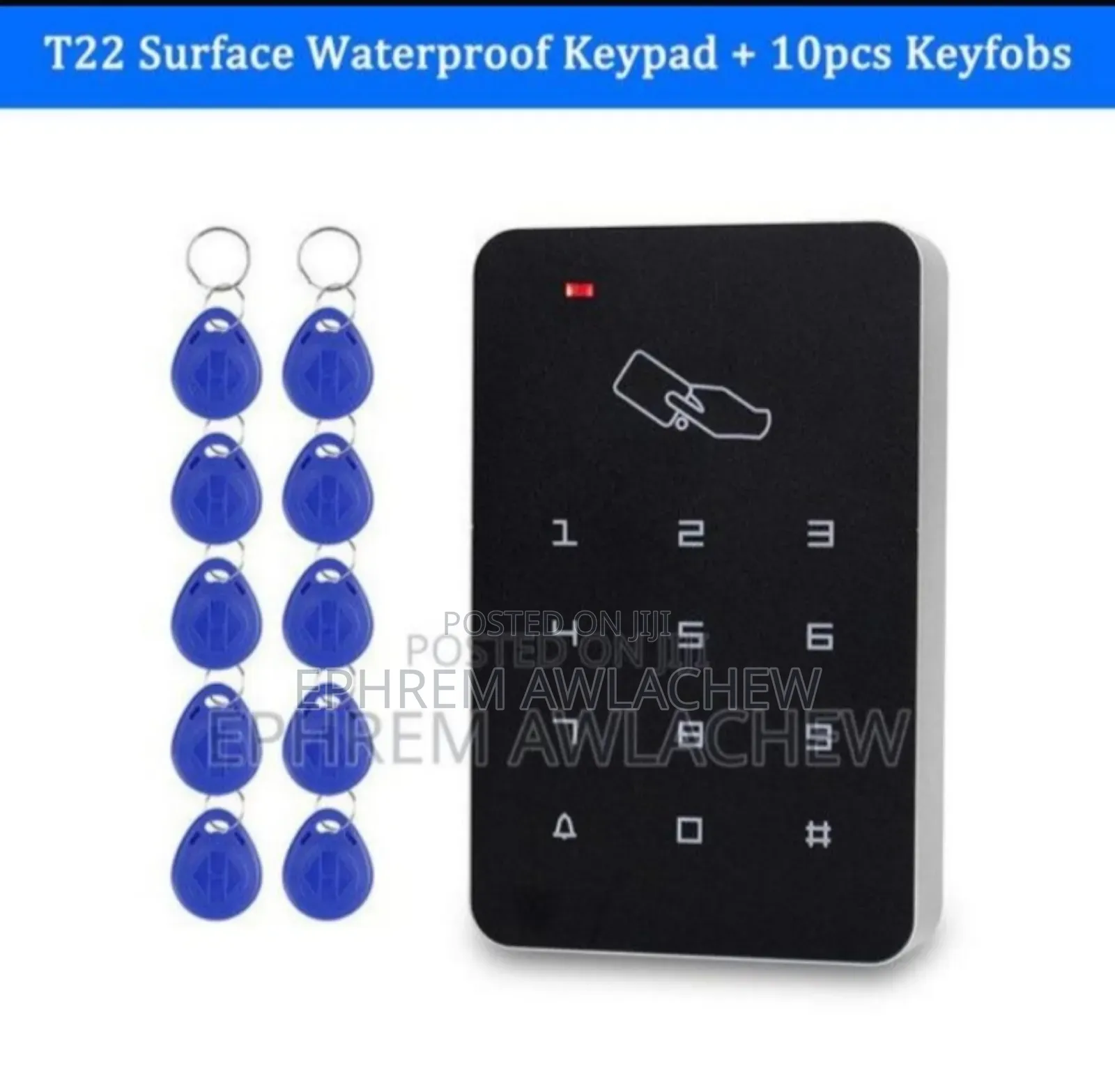 Door Lock Access Control With Magnetic Lock