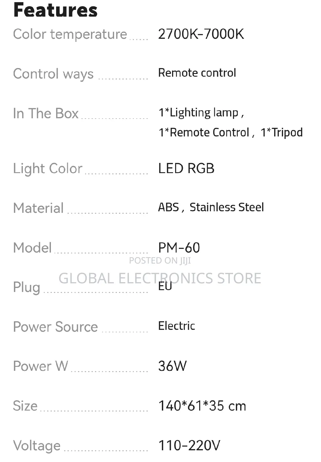 Original RGB Led Professional Photography Fill Light (19'')