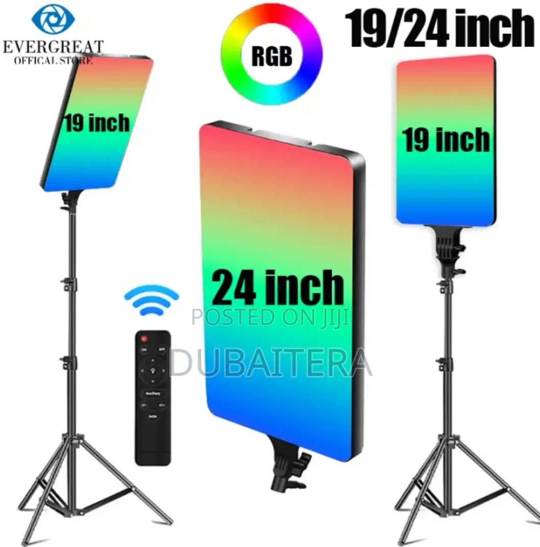 RGB BI Color on Tripod Colourful RGB Photography Fill Light