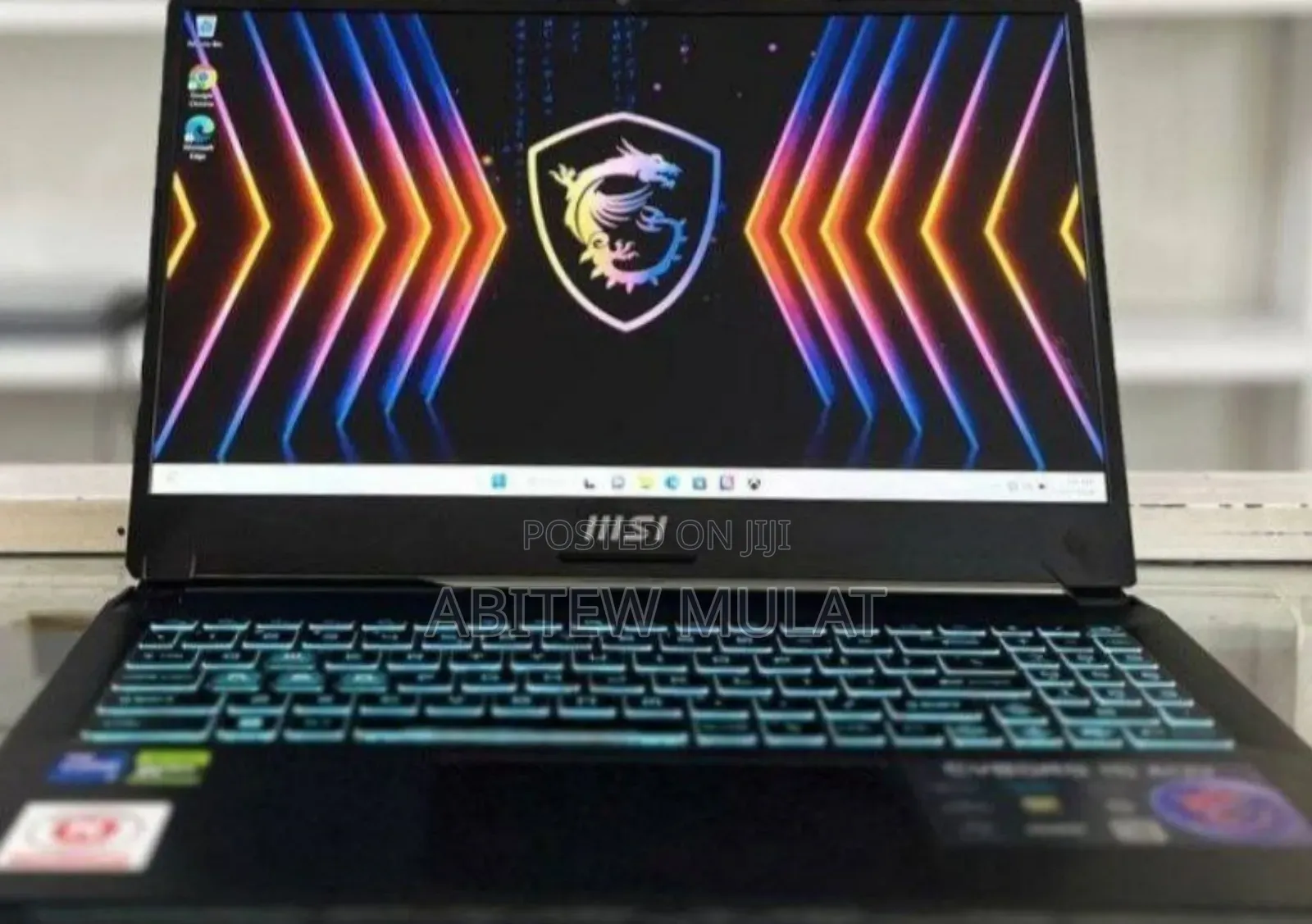 New Laptop MSI MSI Sword 17 16GB Intel Core I7 SSD 512GB