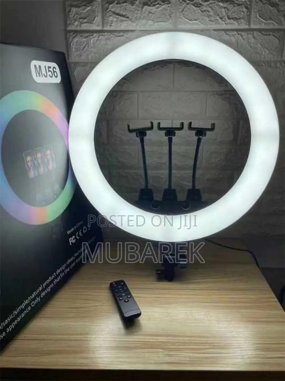 22 Inch RGB Soft Ring Light With Remote Control Operation