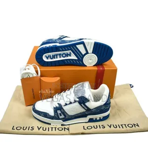 Louis Vuitton LV Blue White Original Quality Shoes