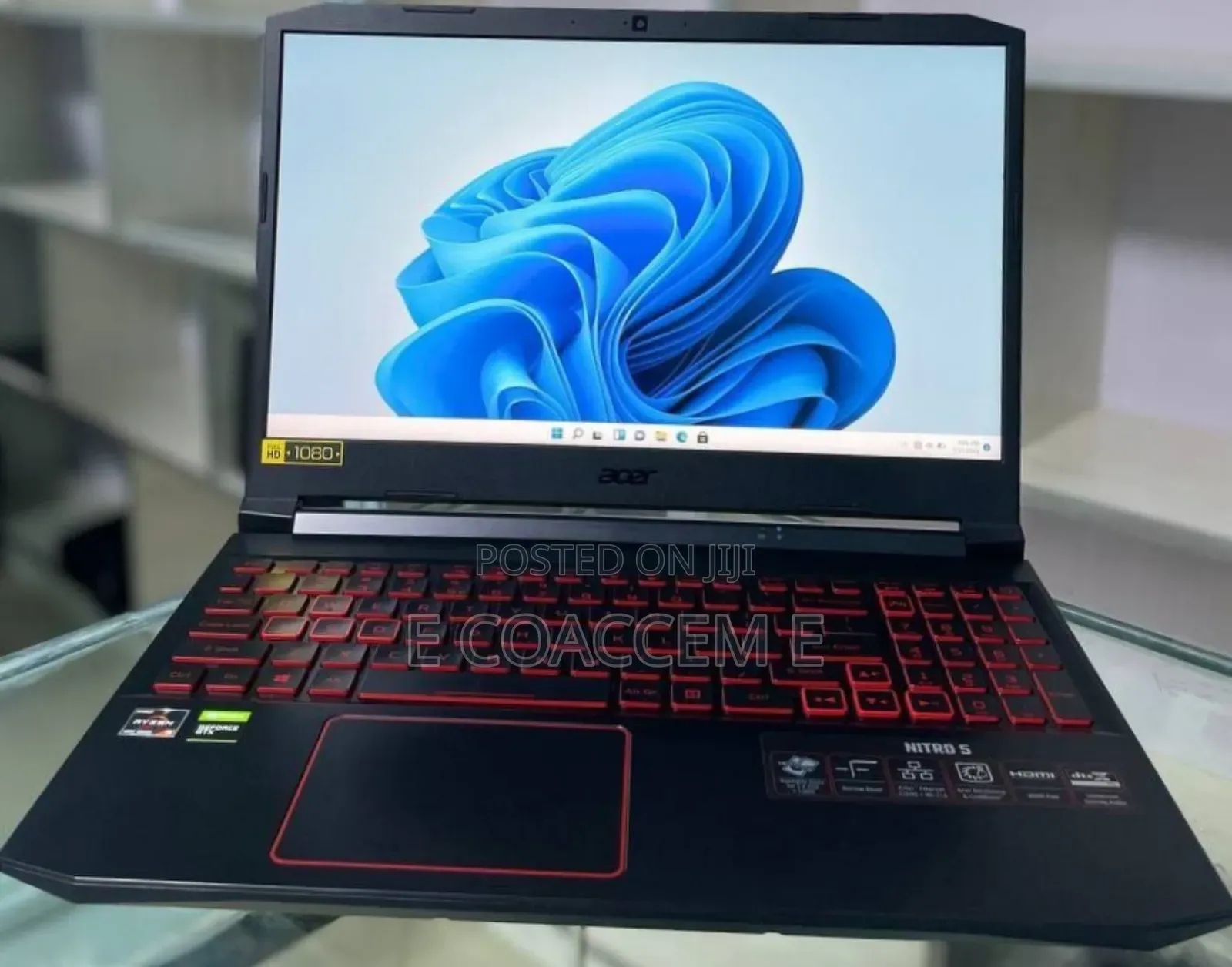 New Laptop Acer Nitro 17 8GB AMD Ryzen 5 SSD 256GB