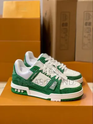 Photo - Louis Vuitton LV Green White Original Quality Shoes