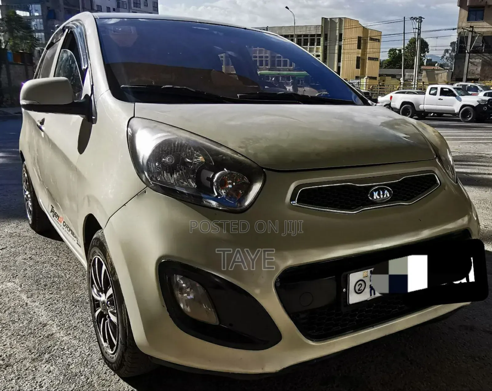 Kia Morning 2012 Beige