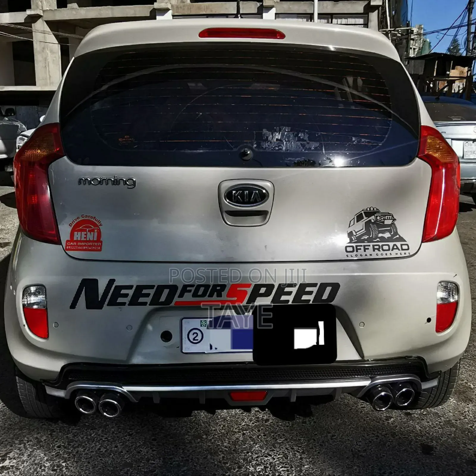 Kia Morning 2012 Beige