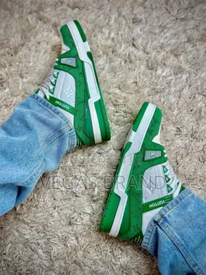 Louis Vuitton LV Green White Original Quality Shoes