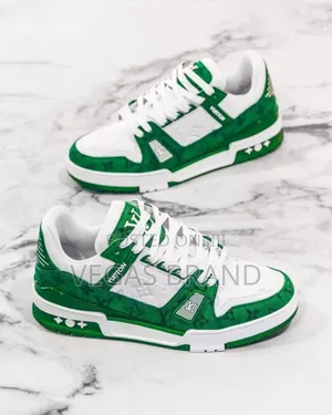 Louis Vuitton LV Green White Original Quality Shoes