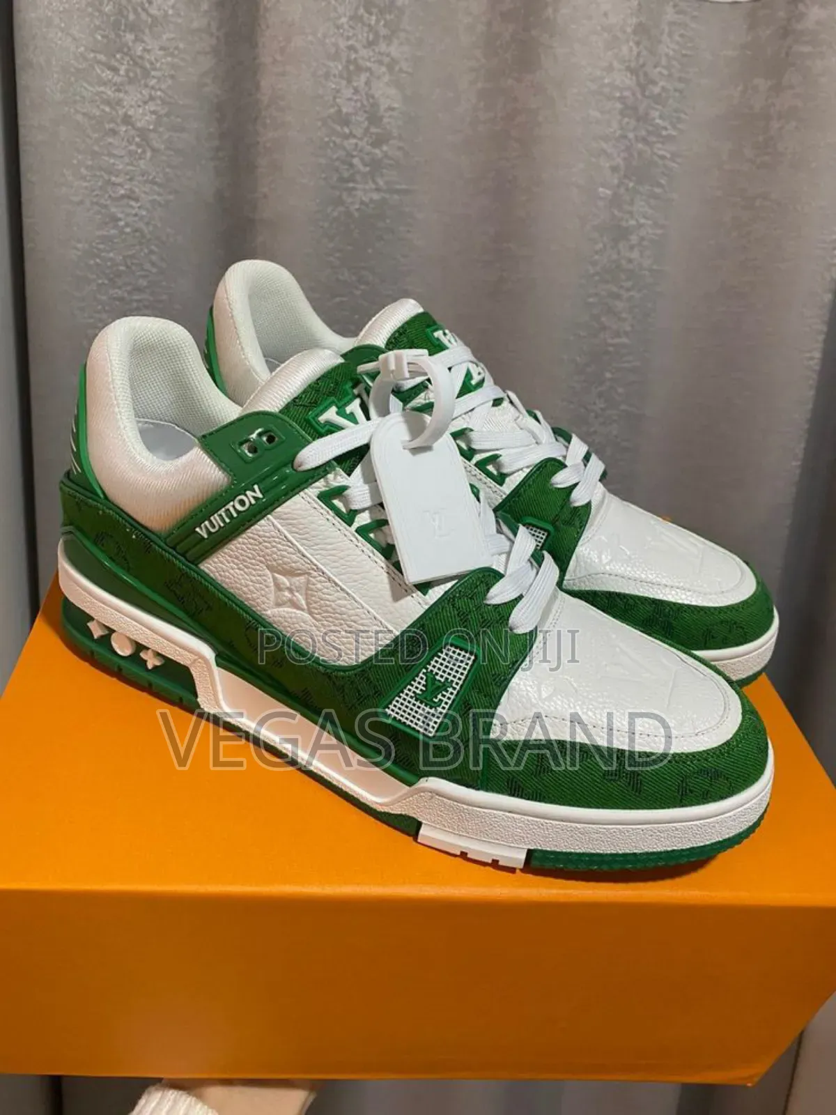 Louis Vuitton LV Green White Original Quality Shoes