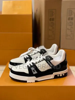 Photo - Louis Vuitton LV Black White Original Quality Shoes