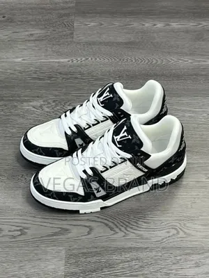 Photo - Louis Vuitton LV Black White Original Quality Shoes