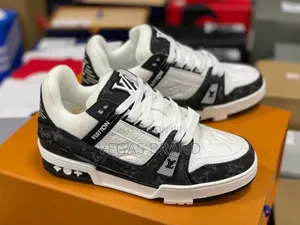 Photo - Louis Vuitton Lv Black White Original Quality Shoes