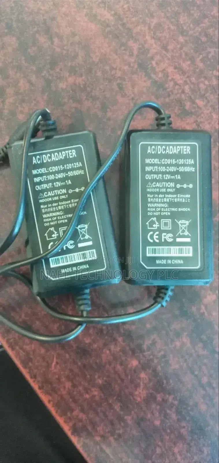 Power Adapter 12v 1amper