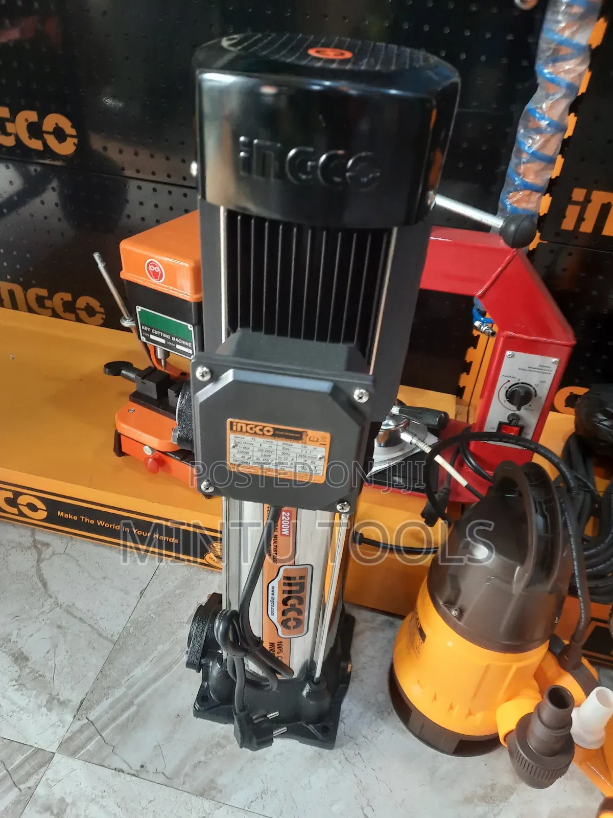 Ingco Multistage Vertical Pump 3hp