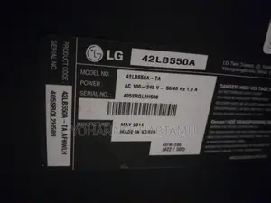 Lg TV for Sale With Slight Screen Damage