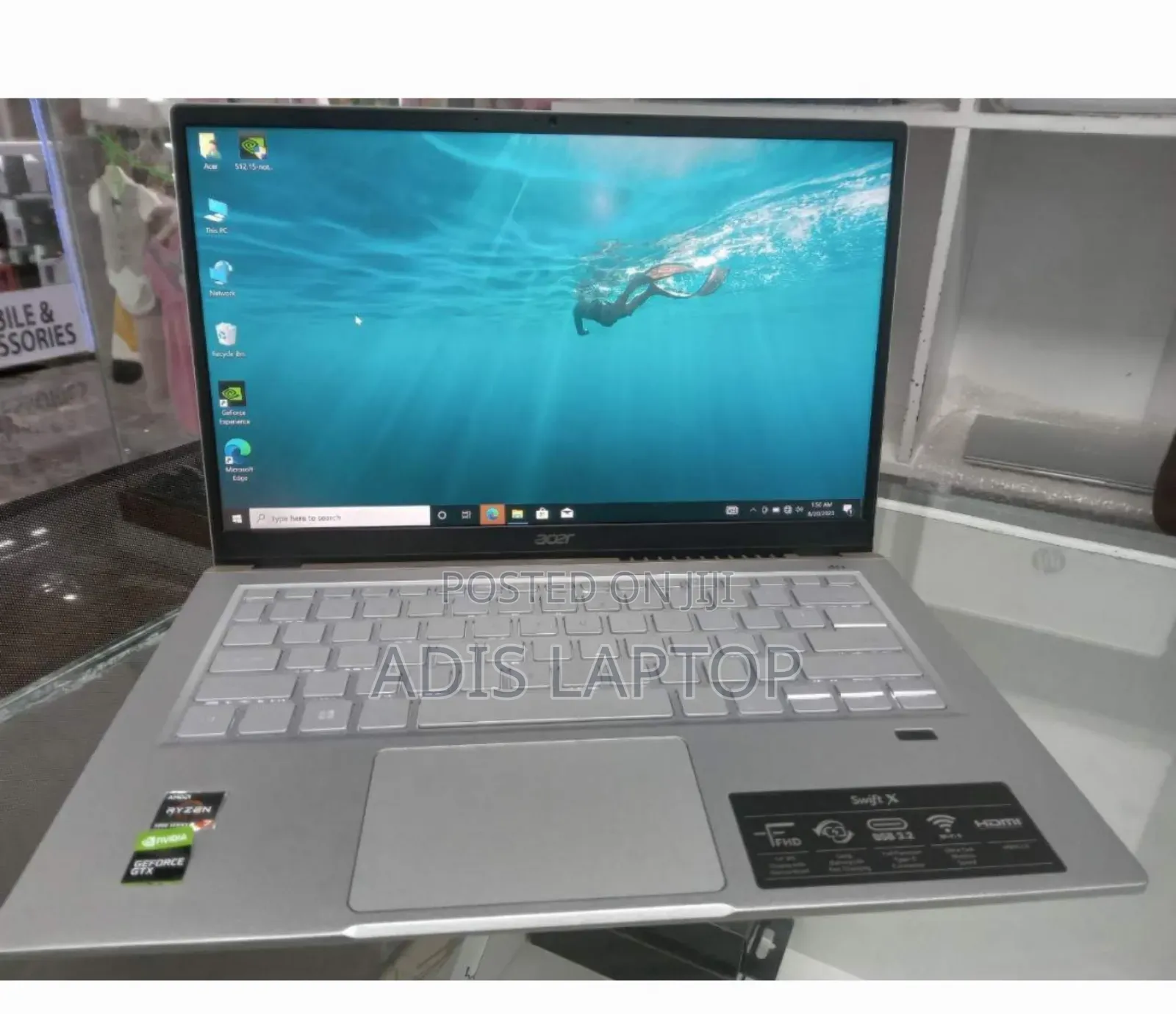 New Laptop Acer Swift 3 16GB AMD Ryzen 7 SSD 512GB