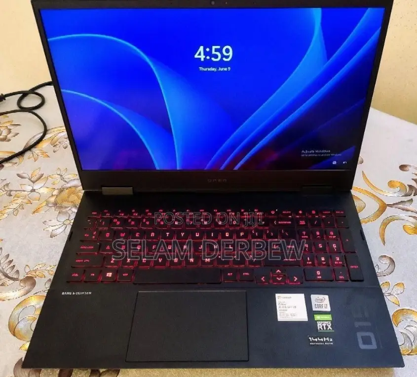New Laptop HP Omen 15 16GB Intel Core I7 SSD 512GB