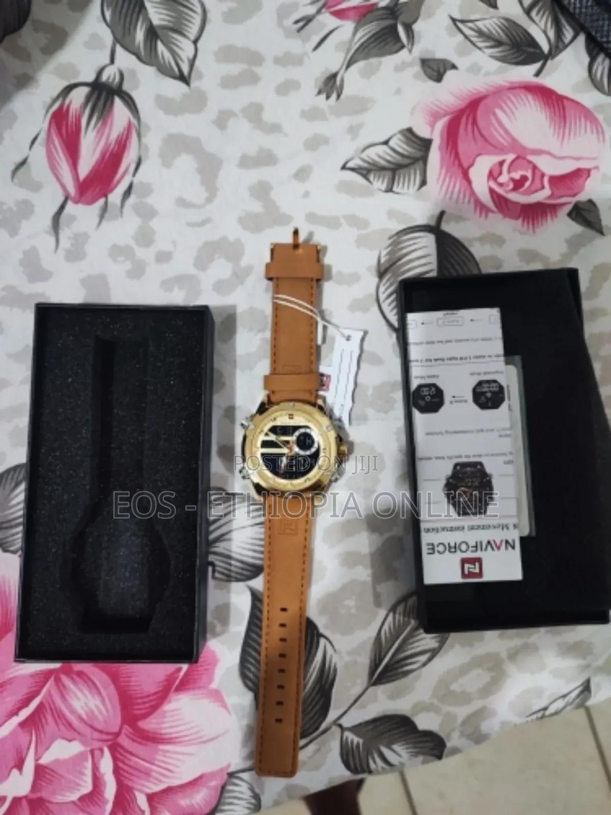 Top Brand Naviforce Casual Leather Band for Men [Preorder]