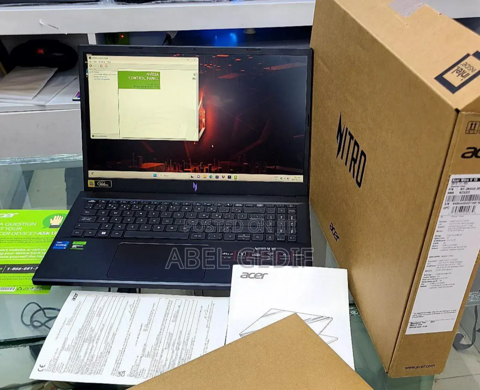 New Laptop Acer Aspire v Nitro 16GB Intel Core I5 SSD 512GB