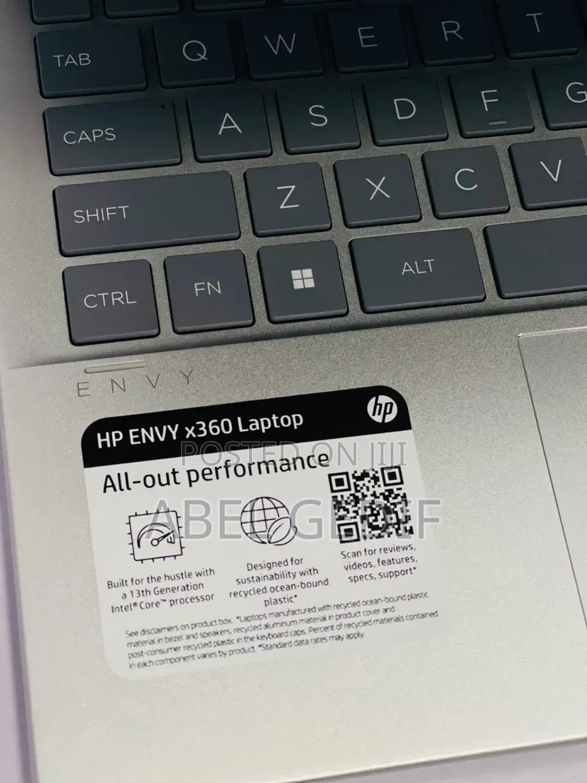 New Laptop HP Envy X360 16GB Intel Core I7 SSD 1T