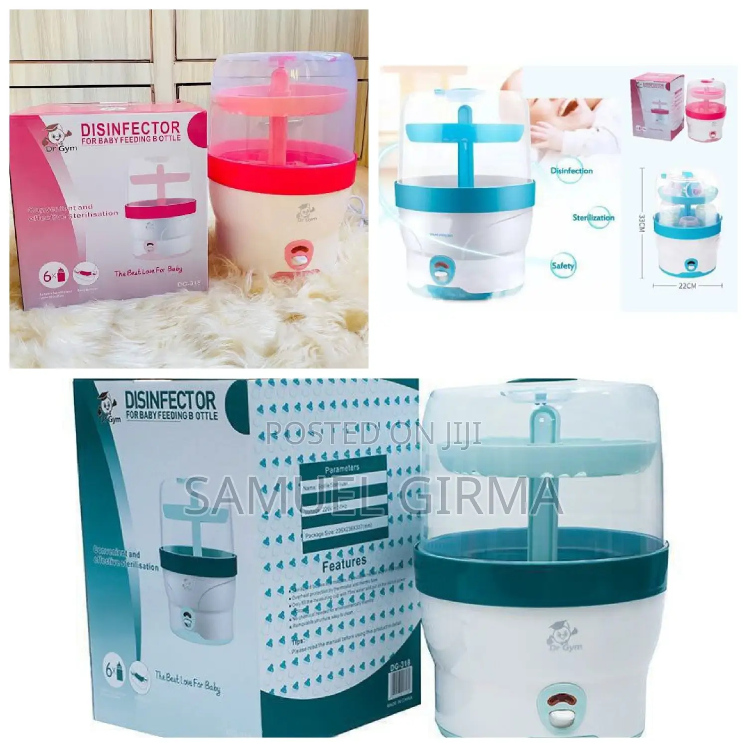 Dr Gym Sterilizer Baby Feeding Bottle
High Quality