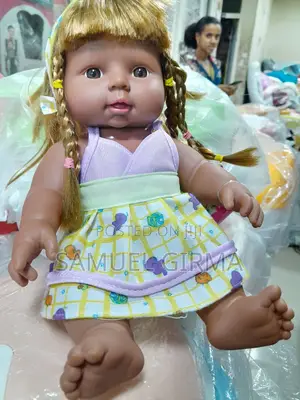 African Black Girl Doll With Dress