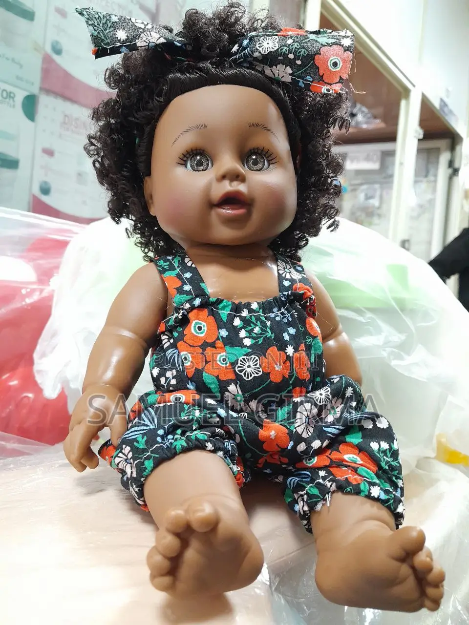 African Black Girl Doll With Dress