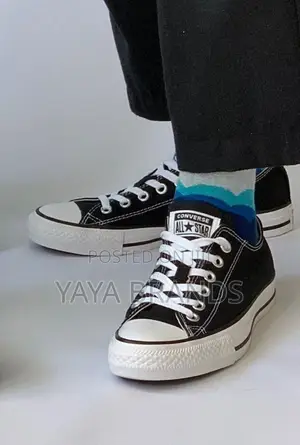 Photo - Converse All-Star Hi Top ሸራ Low Original Quality Shoes