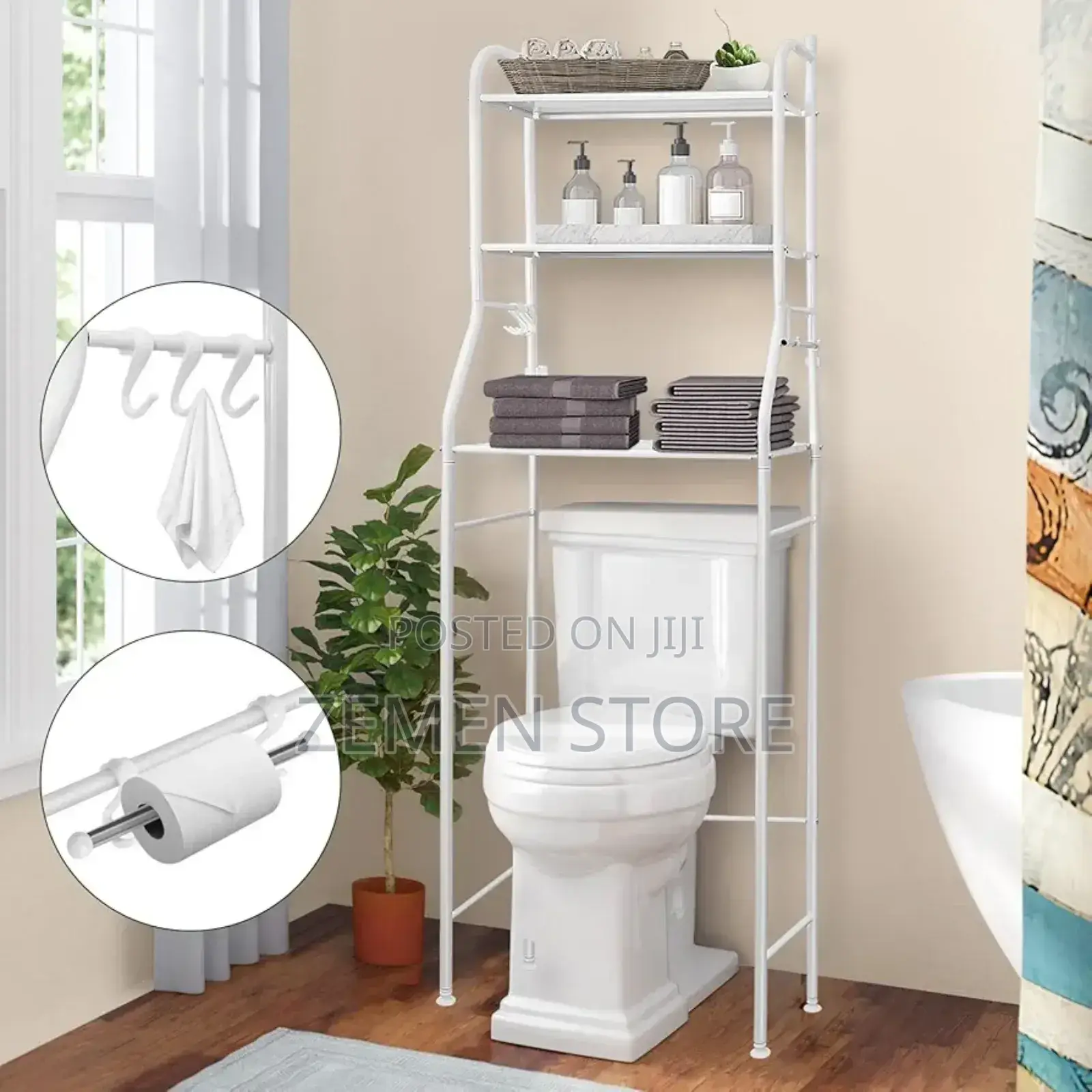 High Quality All Steel Bathroom Over Rack