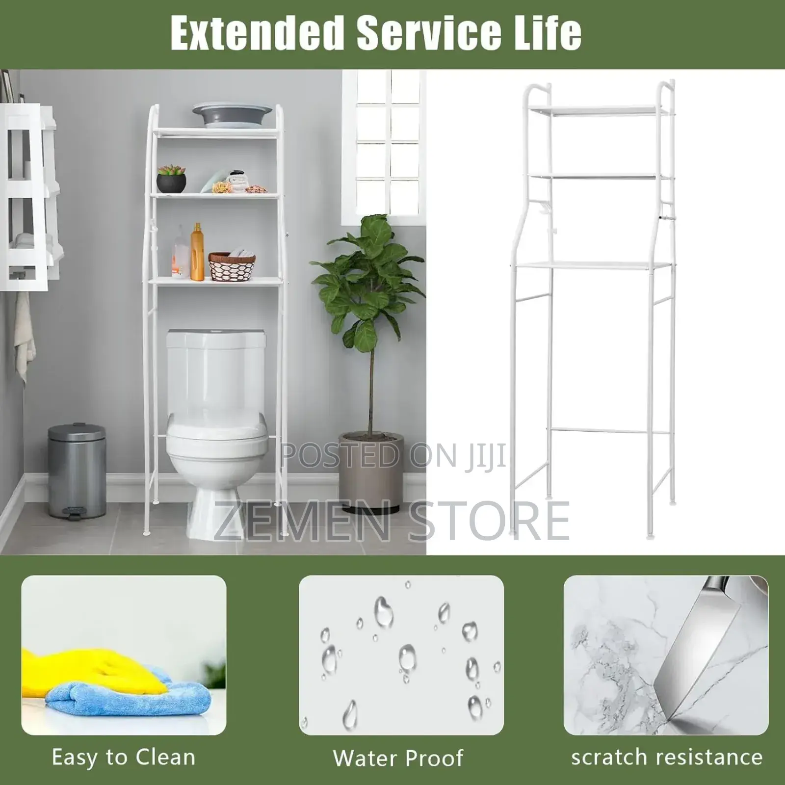 High Quality All Steel Bathroom Over Rack