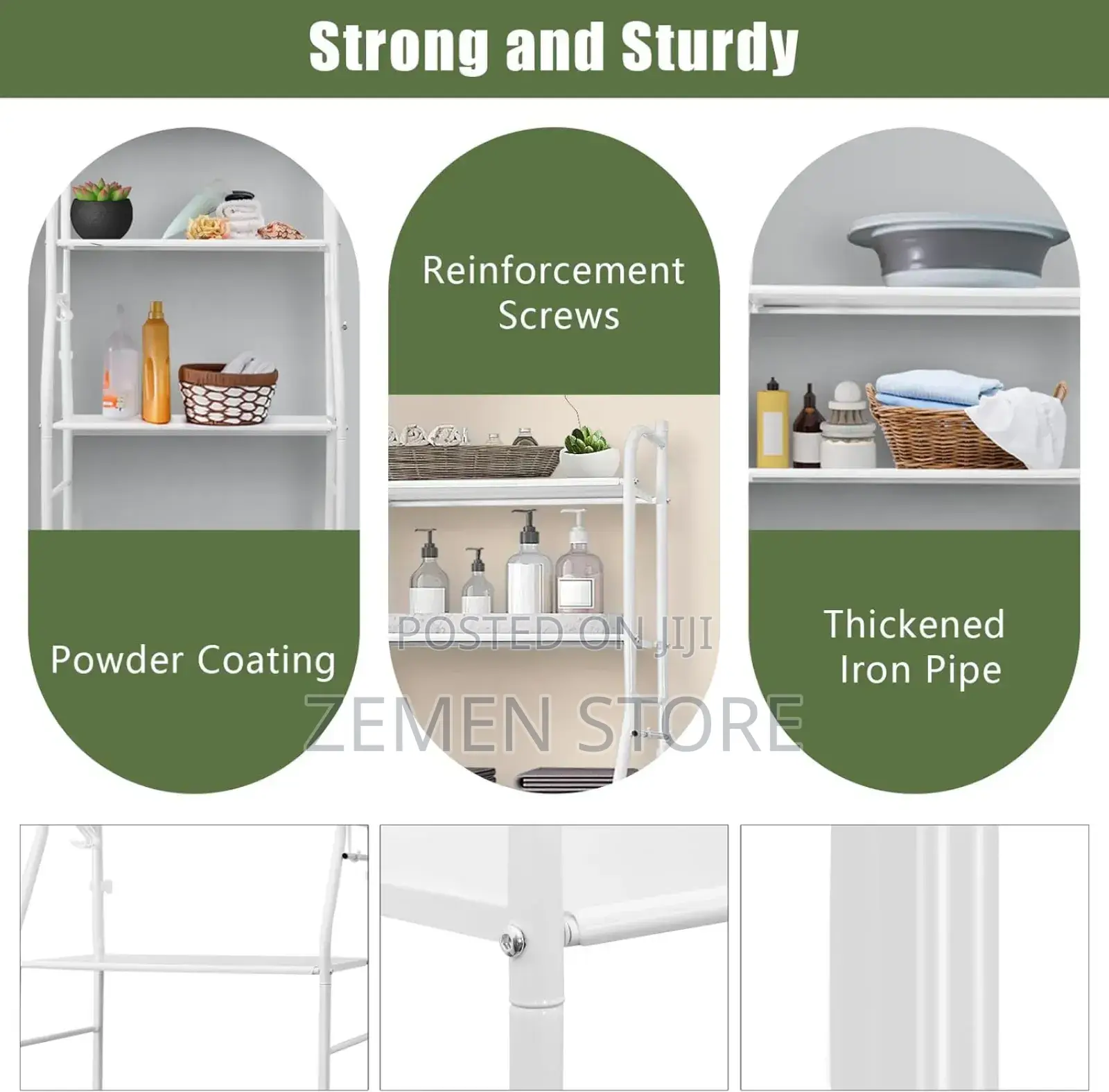 High Quality All Steel Bathroom Over Rack