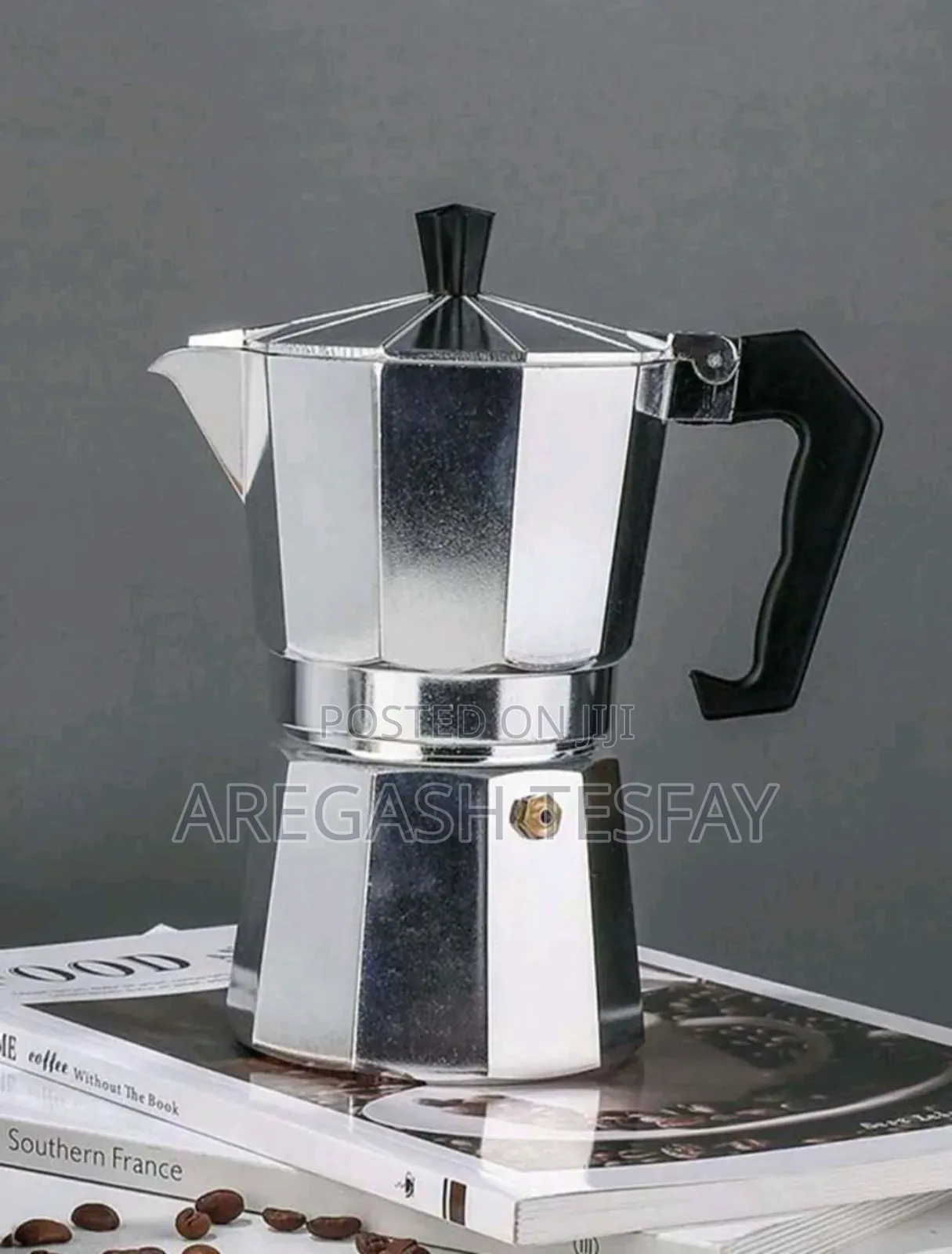 Aluminium Moka Pot Octagonal European Style Espresso Coffee