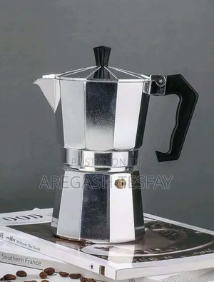 Aluminium Moka Pot Octagonal European Style Espresso Coffee
